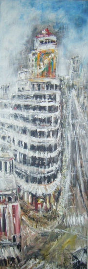 Edificio Capitol Mixed media Canvas Landscaping