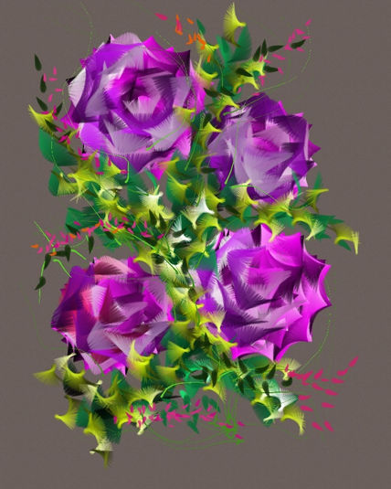 Flores lilas 3