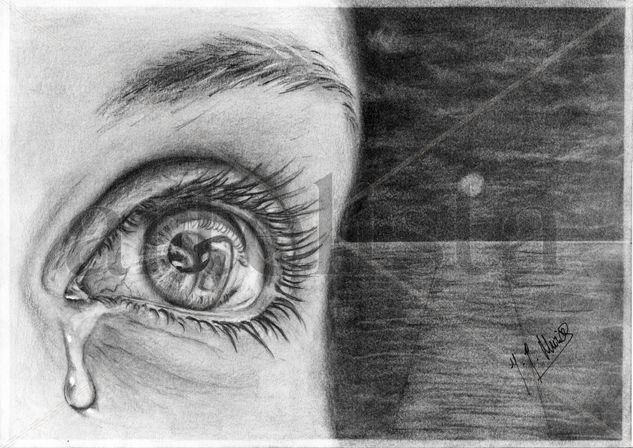 Llorando al mar Charcoal