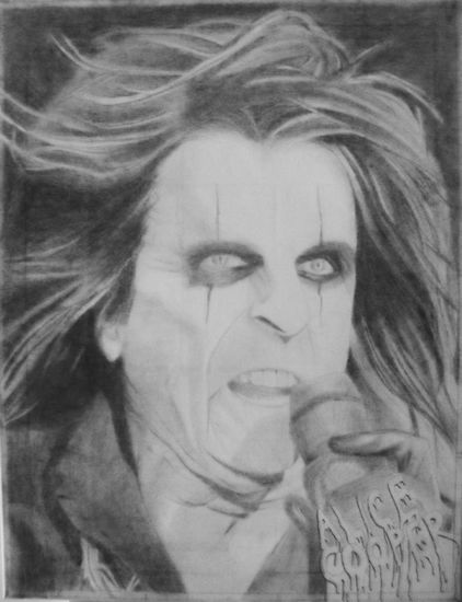 Alice Cooper Lápiz