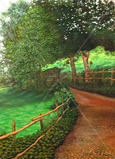 El caminu Oil Canvas Landscaping