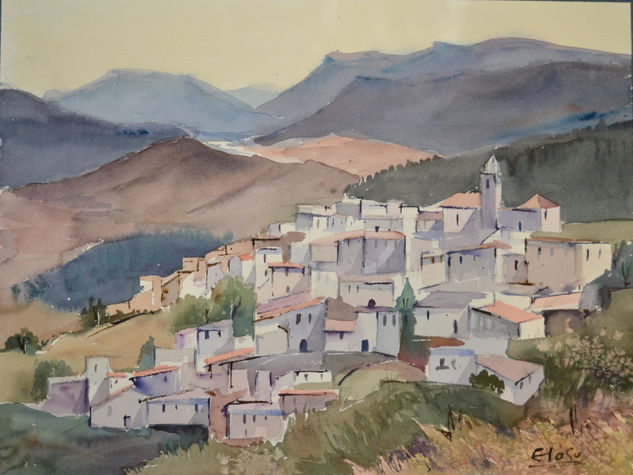 El Cañar Watercolour Paper Landscaping