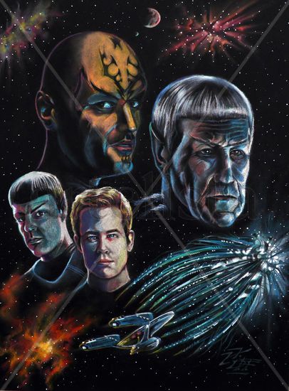 STAR TREK 2009 Mixed Media