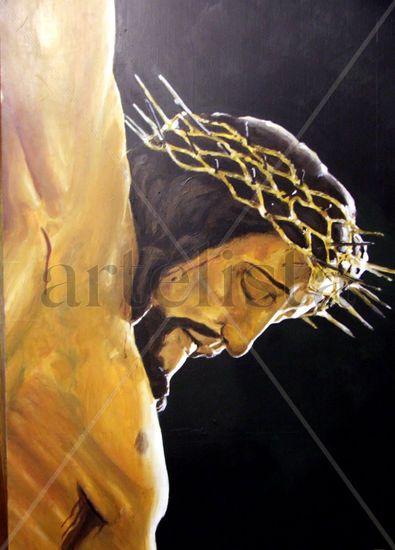 Cristo de los Gitanos Acrylic Panel Portrait