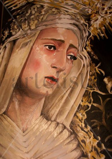 Nuestra Madre y Señora de la Consolación Acrylic Panel Portrait