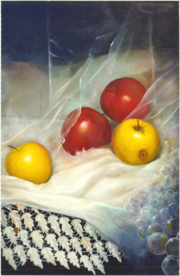 MANZANAS Oil Canvas