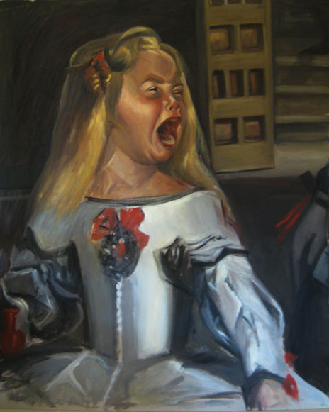 Infanta enfadada