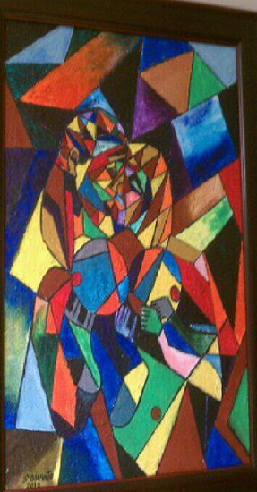 DANZA DEL AMOR Media Mixta Tabla Figura