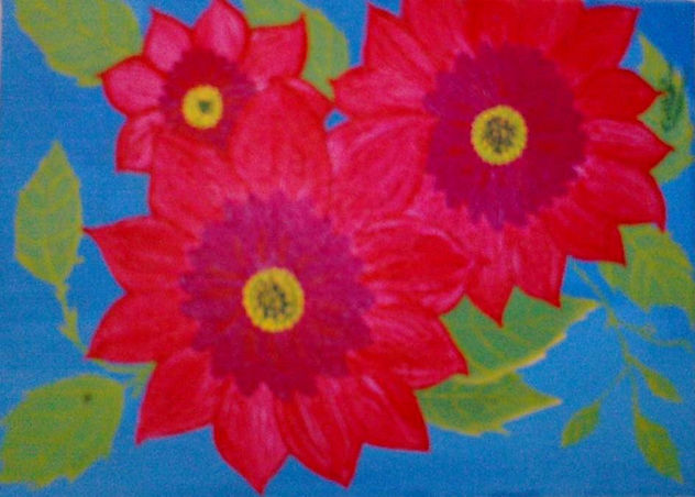 flores rojas
