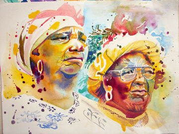 Mujeres garifunas