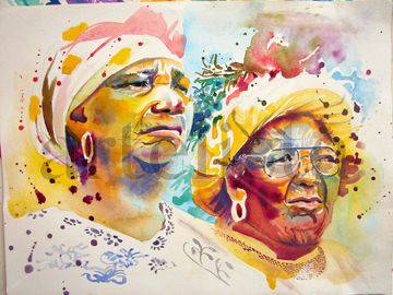 Mujeres garifunas
