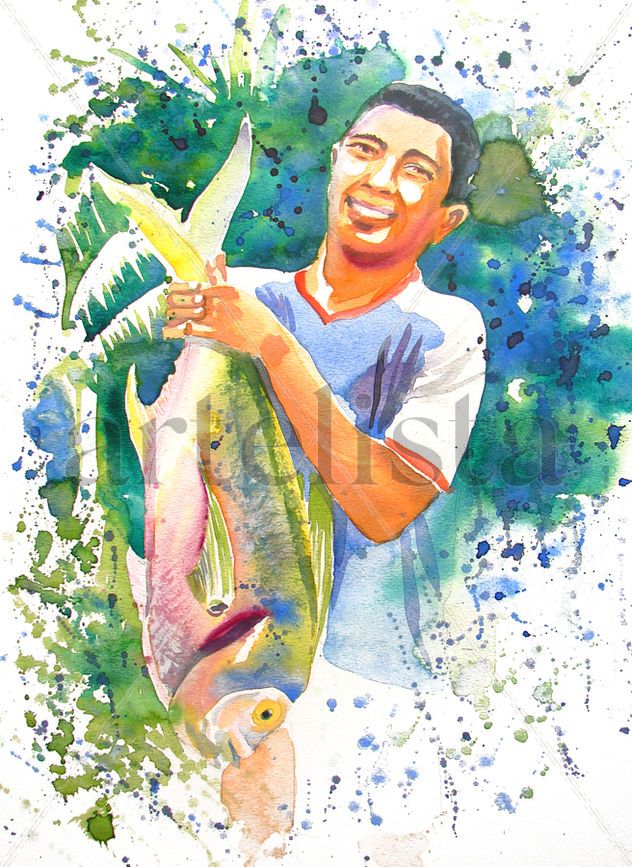 Vendedor de pescado