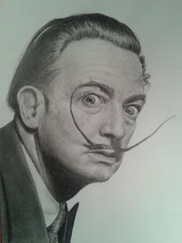 Retrato Salvador Dali