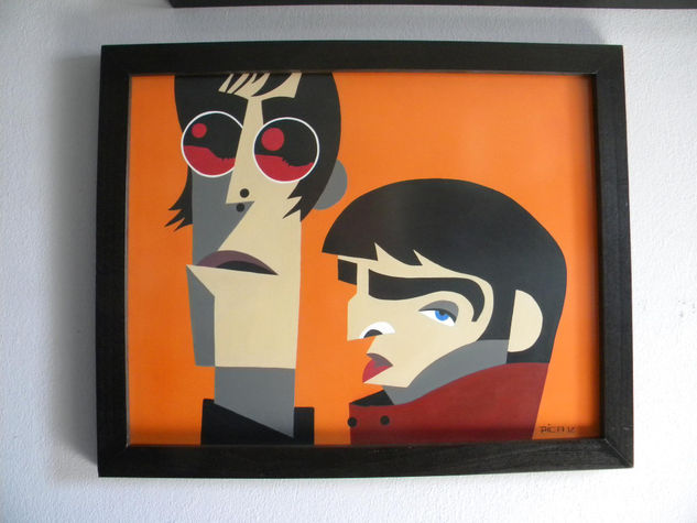 Oasis Acrylic Panel Portrait