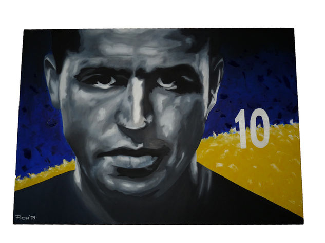 Riquelme Óleo Lienzo Retrato