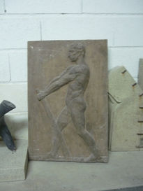 Relieve de hombre