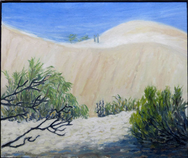 Punta Paloma -Tarifa- Oil Canvas Landscaping