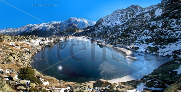 LAGUNA DE PEÑALARA Naturaleza Color (Digital)