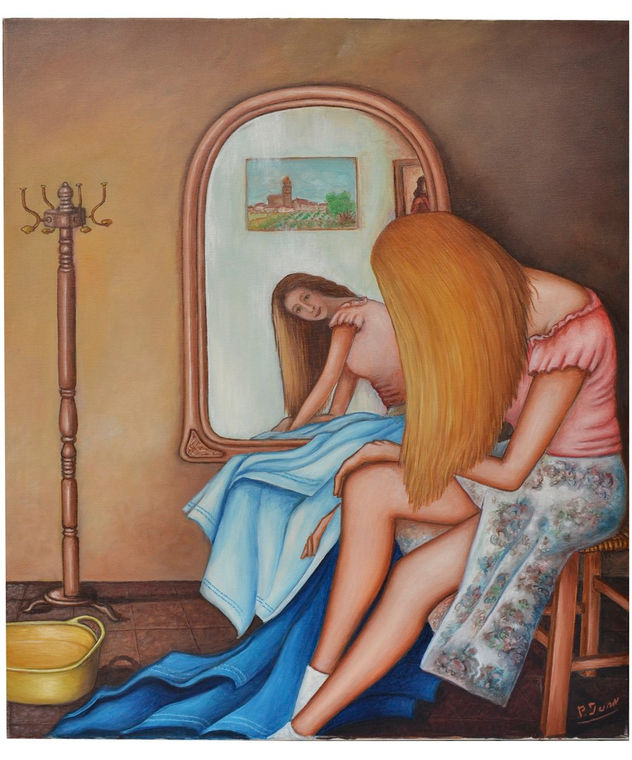 Mujer ante el espejo