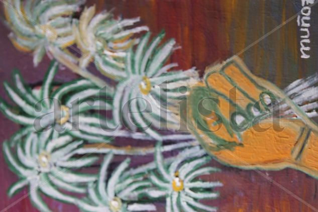 Presente Oil Canvas Floral Painting