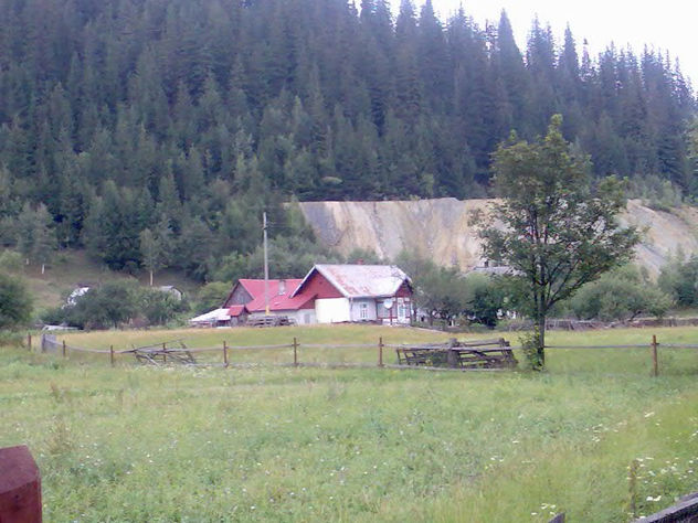 en la montaña