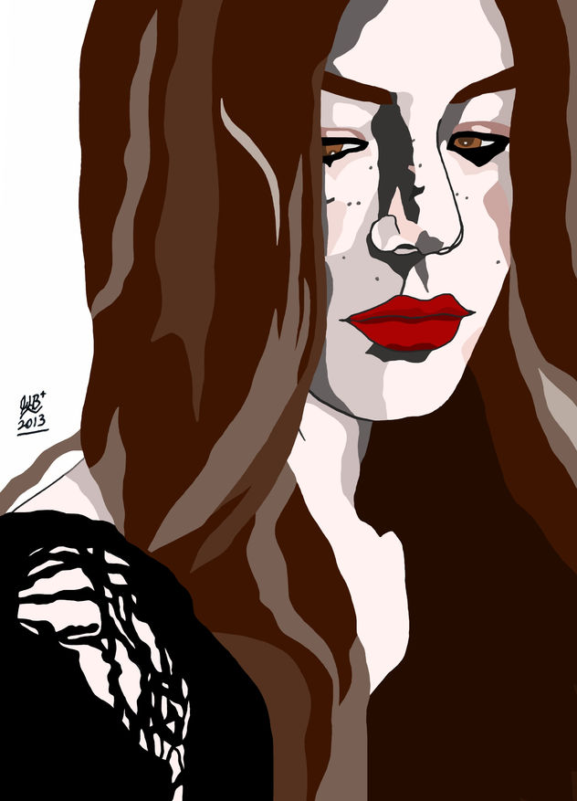 glamour dark girls photo by d_arius copydraw by jlb