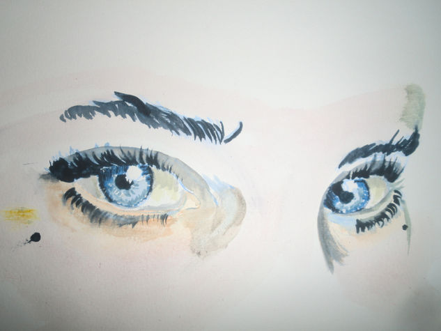 mirada Watercolour Paper Portrait