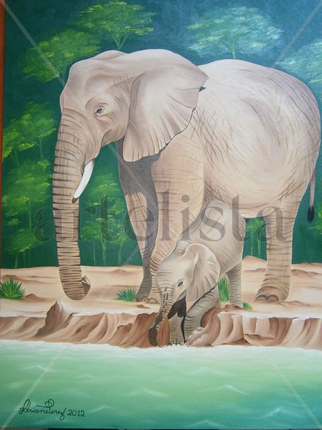 A família elefante