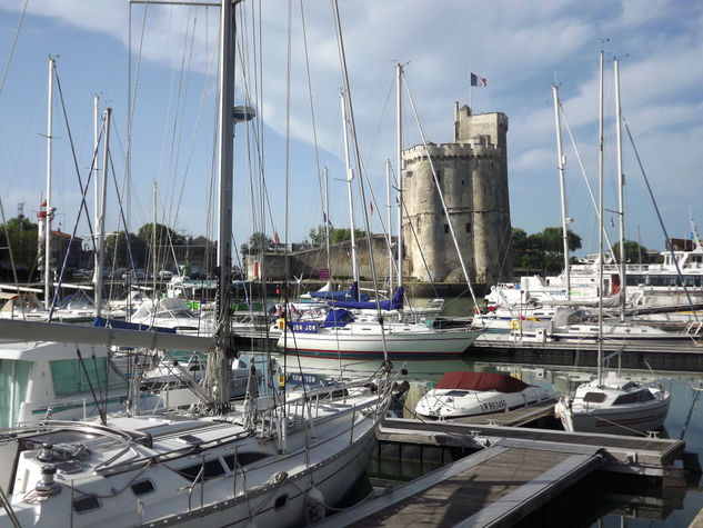 Puerto de La Rochelle ( Francia) Viajes Color (Digital)