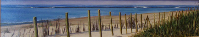 dunas Oil Panel Marine Painting