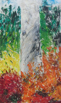 Árbol entre colores