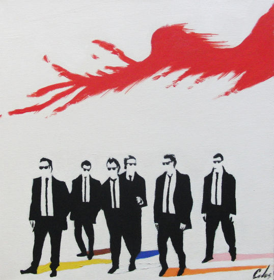 Reservoir dogs Óleo Lienzo Otros