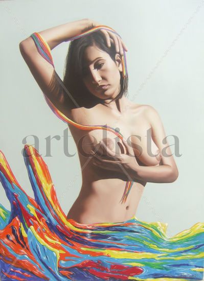 VENENO BAJO LA SOMBRA Oil Canvas Nude Paintings