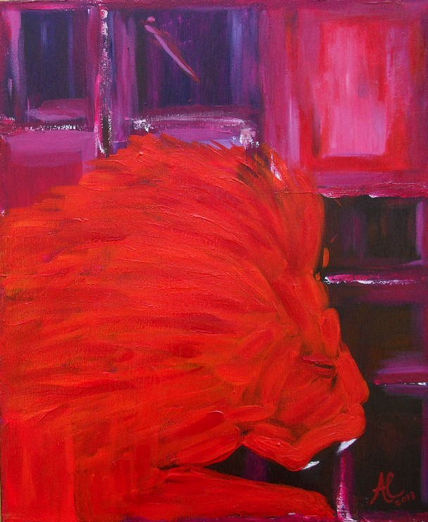Leon rojo
