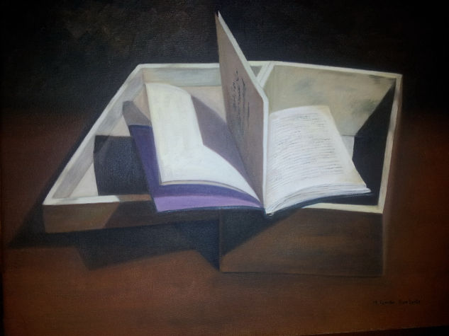 Lectura destapada Oil Canvas Still Life Paintings