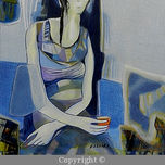 semi-figuratif-dessins aux crayons de couleur thumbnail 1