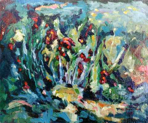 Paisaje 34 Oil Panel Landscaping