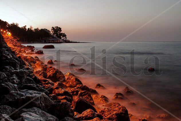Amanece en los Baños del Carmen