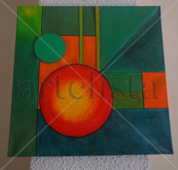 geometria Oil Canvas Figure Painting