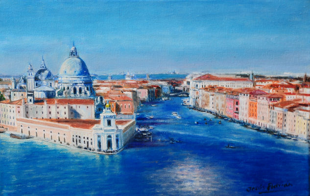 Venecia Óleo Lienzo Paisaje