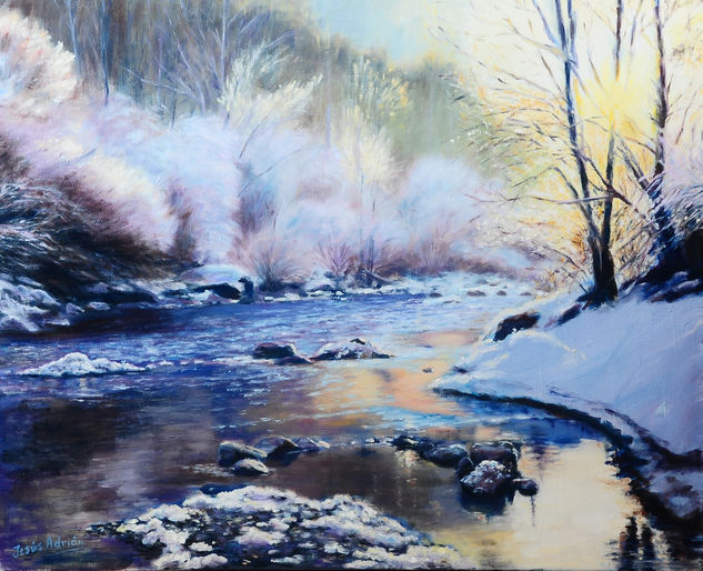 Invierno Oil Canvas Landscaping