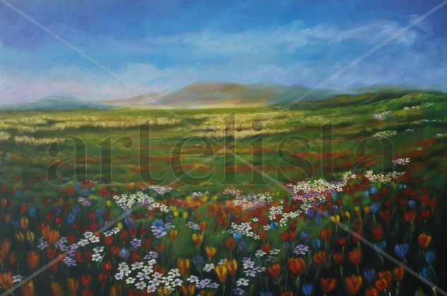 PAISAJE LINA Oil Canvas Landscaping