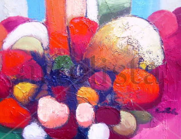 bodegon abstracto Oil Canvas Others