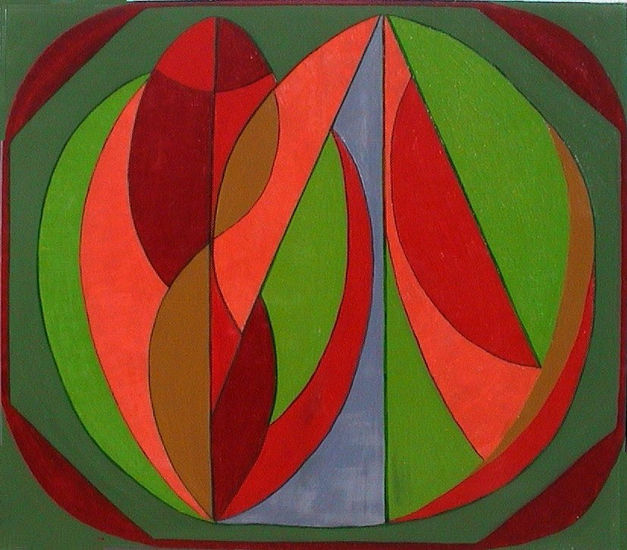 ABSTRACTO DE LAS EXTRAÑAS LUNAS Acrílico Lienzo Otros