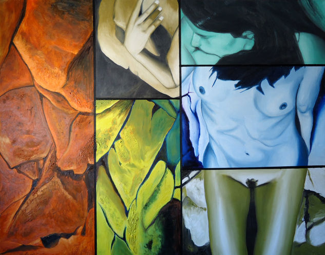 Mentirosas delicias Oil Canvas Nude Paintings