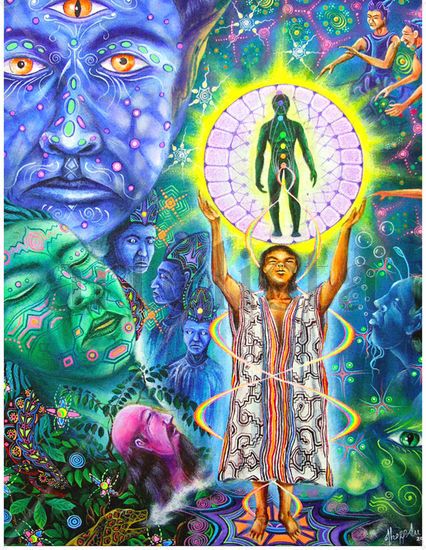 Conexion con los Chakras Acrylic Canvas Others