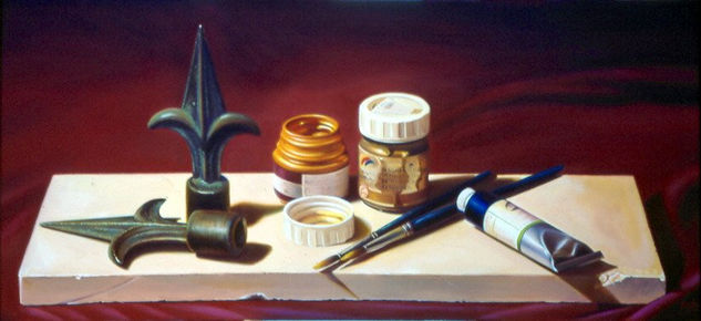 pinturas y pinceles Oil Panel Still Life Paintings