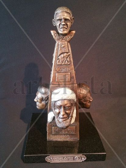 AMERICAN  JUSTICE Bronze Figurative