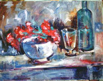 Bodegon con cristales