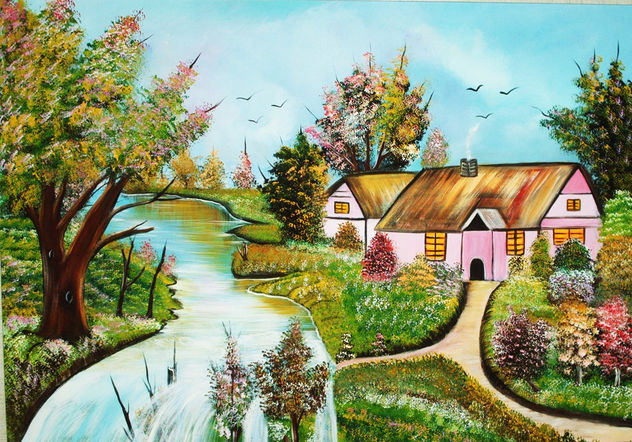 paisaje de campo